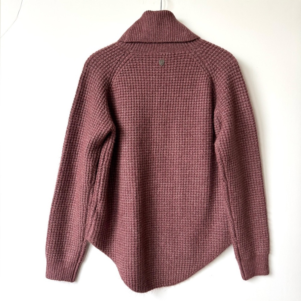 Kuhl Sienna Cowl Neck Sweater Mauve M - Picture 5 of 10